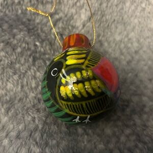 Mexican Bird Vase Ornament